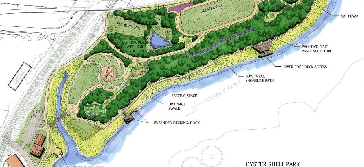 Oyster Shell Park Planning and Design, Norwalk, CT
